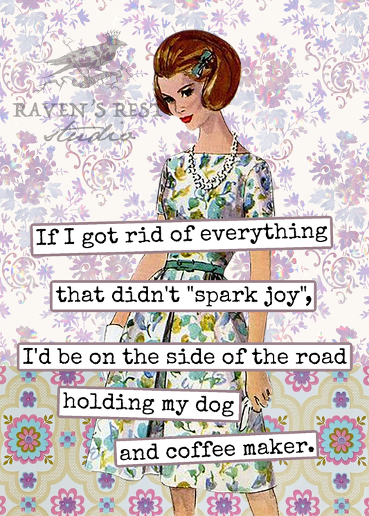 If I Got Rid Of Everything That Didn't "Spark Joy"...